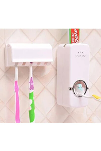 Keyfi Sepet Συσκευή αποστράγγισης οδοντόκρεμας Mucit Home και θήκη για 5 βούρτσες