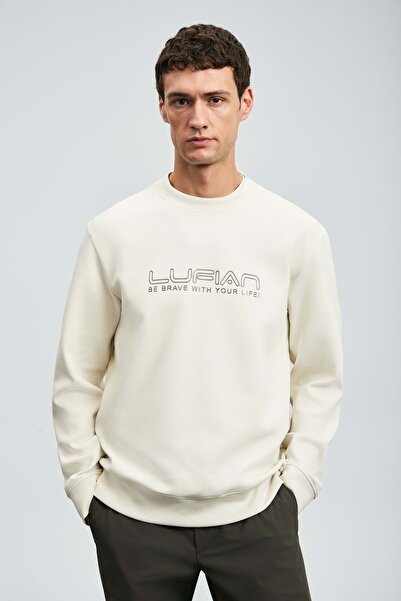 Lufian 112030171 Luther Men's Sweatshirt White