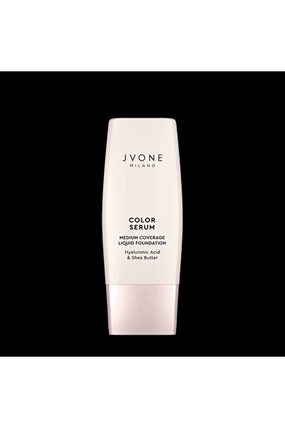 Jvone Milano Medium coverage foundation, Color Serum SPF 25 Jvone Milano, 30 ml - NC25