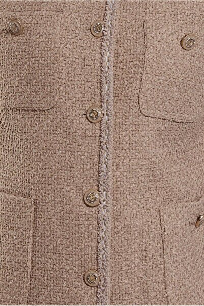 Alvina 30506 Model Buttoned Skirt Set