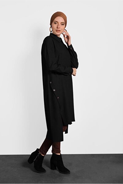 Alvina Slipping Slipping Button Tunic 40257