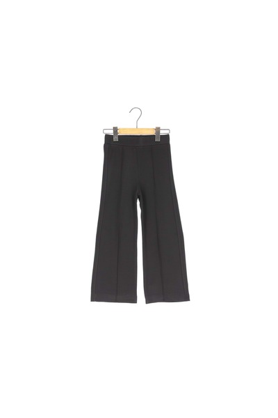 atabay PANTALONI TRICOTATI CU PĂRĂLĂRI LARGI pentru fete Negru