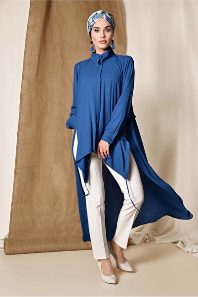 Alvina ΤΟΥΝΙΚ ΜΕ ΦΙΛΟΚΟΡΙΟ ΚΟΝΤΟ ΜΠΡΟΣΤΑ ΜΑΚΡΥ ΠΙΣΩ 4874