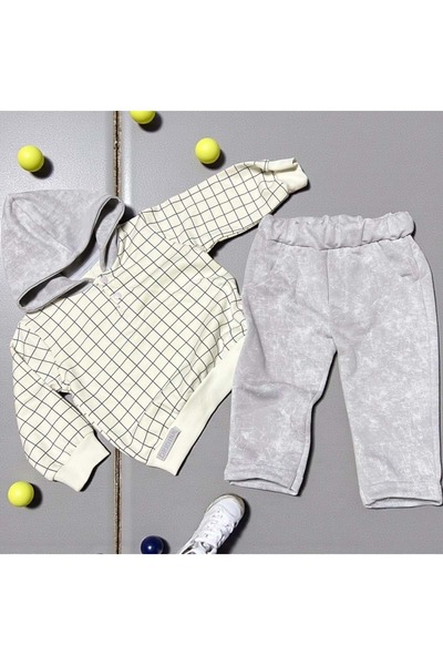 LOVE MAXX Ecoseli̇ Alt Üst Takim Gray