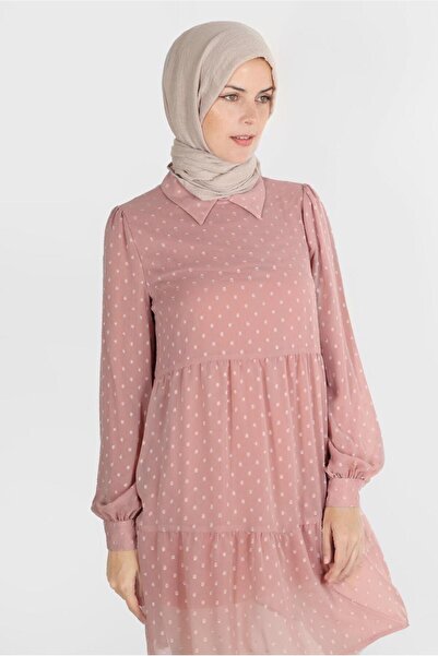 Alvina PUANTİYELİ KATLI TUNİK 42903