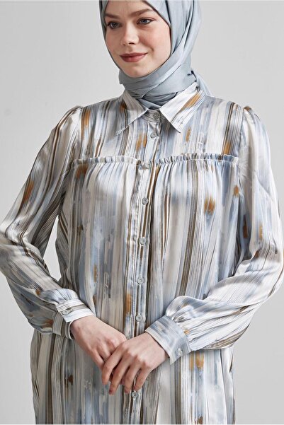 Alvina ΣΑΤΕΝ Πουκάμισο Μοντέλο: 45407