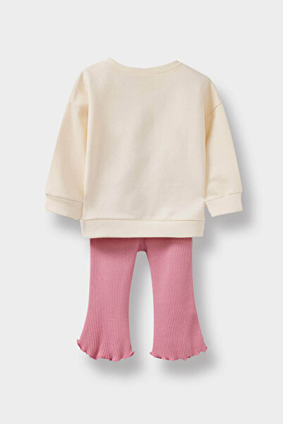 DeFacto Pink Baby Girl Top and Bottom Set F0528A5/Pn161