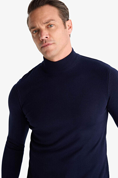 DeFacto Navy Blue Men's Sweater R1127Az/Nv207