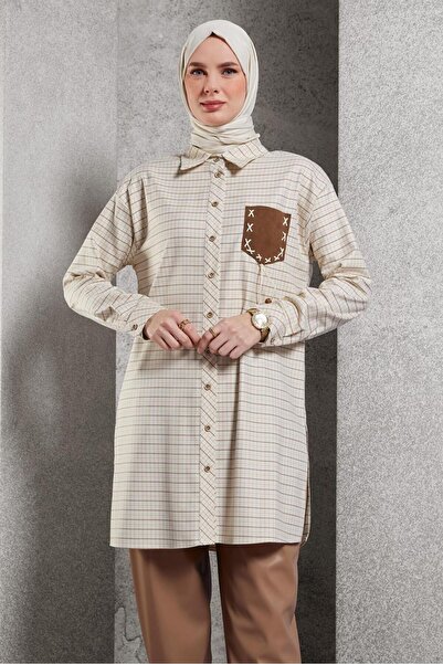 Alvina EKOSE DESENLİ TUNİK 45246