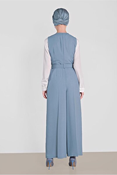 Alvina Ολόσωμη φόρμα KRUVAZE με τσέπες με κουμπιά 4479