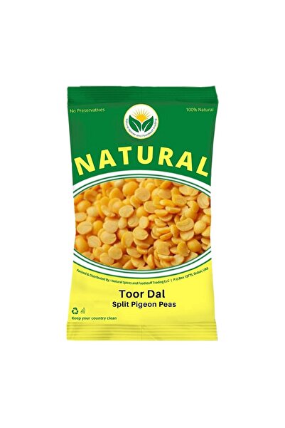 Natural تور دال 1 كجم (بازلاء الحمام المقسمة) × 10