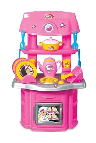 Genel Markalar Hediye Oyuncak Barbie Şef Büyük Mutfak Set - 01503