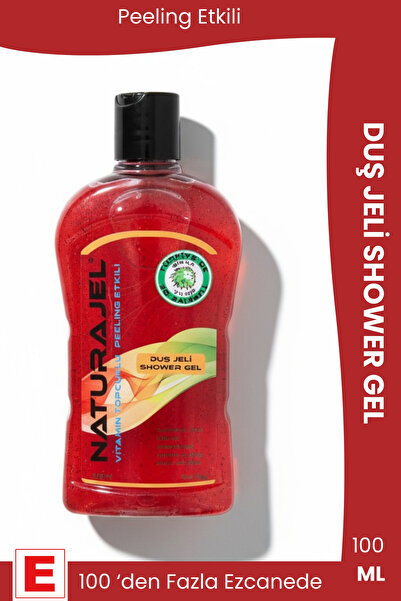 Peeling Etkili Vitamin Topçuklu Naturajel Duş Jeli 500ml.