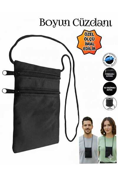 SEVBAGS Asker Umre Hac Su Geçirmez Telefon Ve Para Boyun Cüzdanı Günlük Kullanıma Uygun