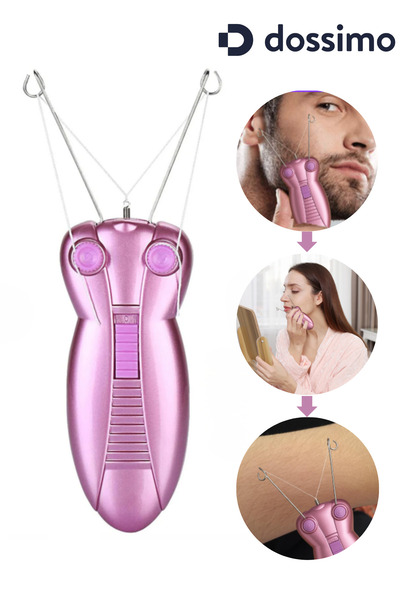 Dossimo İpli Epilasyon Cihazı Yüz Ve Vücut Tüy Alma Makinesi Kadınlar İçin Acısız Epilasyon Aleti