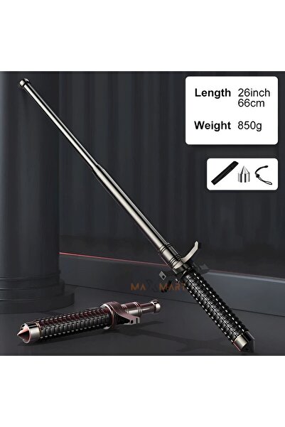 BORTONY Self Defence Stick Portable Multifunctional Self Security Stick