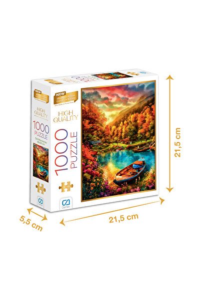 CA Games لغز منظر البحيرة 1000 قطعة