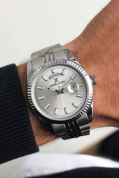 Daniel Klein دك 213881   ساعة يد رجالية بسوار فولاذي