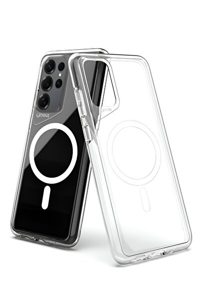 GEAR4 جراب TPU شفاف للغاية مقاوم للصدمات لهاتف Samsung Galaxy S24 مع شحن لاسلكي