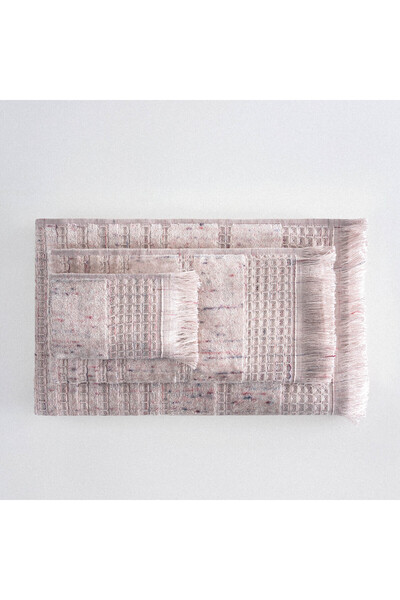 Ecocotton Maia 3-Piece Towel Set 100% Organic Cotton Inject Powder