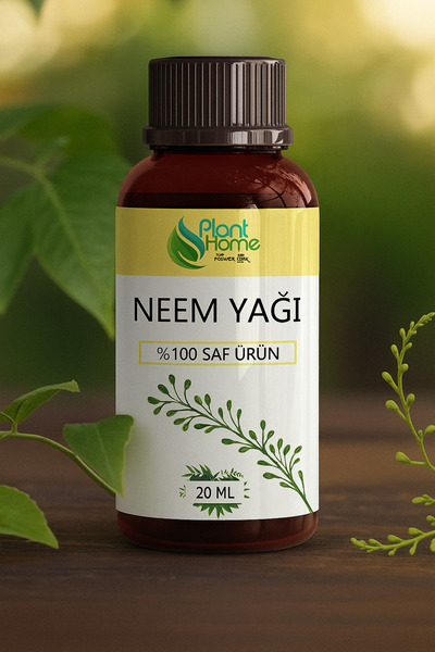 plant-home Planthome Powermix %100 Saf Neem Yağı (Tesbih Ağacı Yağı)