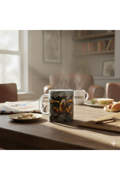 EDESİNG كوب على شكل كلب من شخصيات الرسوم المتحركة