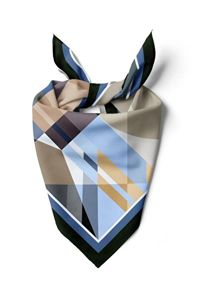 Modabutik Γυναικείο Mink Ice Blue με απλό σχέδιο 50x50 Bandana