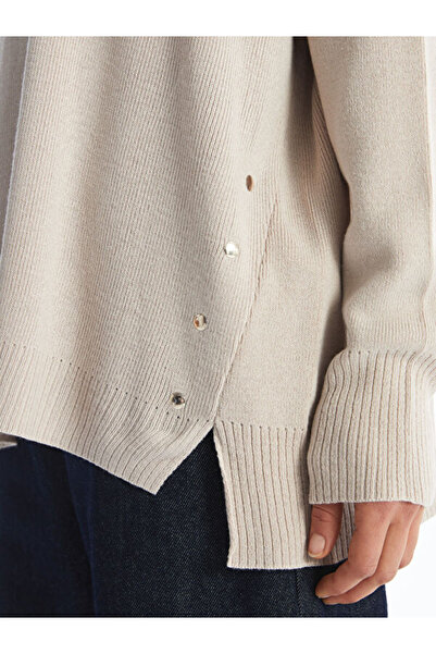 LC Waikiki Half Turtleneck Oversize Women's Knitwear Sweater