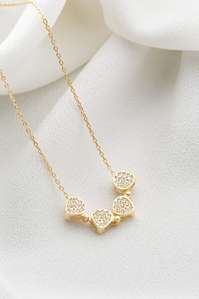 Two Arts Kadın 925 Ayar Gümüş Mıknatıslı Dört Yapraklı Yonca Kolye | Hediye K...