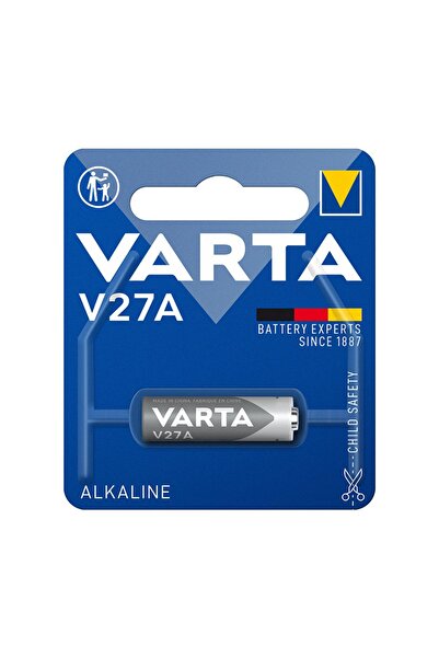 Varta Alkaline V27a 12v Tekli Pil 1 Adet