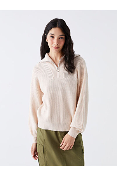 LC Waikiki Polo Neck Women's Knitwear Sweater