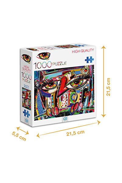 CA Games SOYUT YÜZ PUZZLE 1000 PARÇA