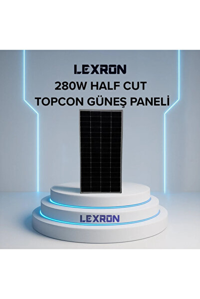 Lexron 64 CELL 280W HALF CUT TOPCON MULTI BUSBAR GÜNEŞ PANELİ