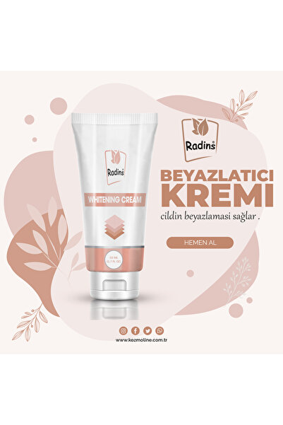 Radıns Beyazlatıcı Kremi 50 ml