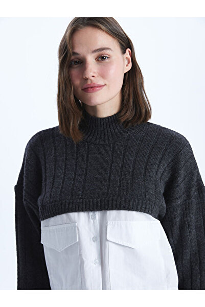 LC Waikiki Half Turtleneck Women's Knitwear Sweater