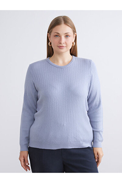 LC Waikiki Pulover de damă cu decolteu triplu cu model