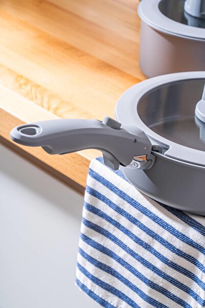 ACAR Set de vase de gătit BioGrey din 9 piese