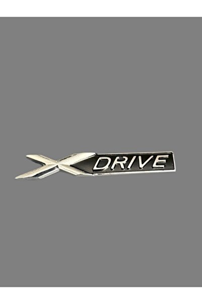 OTO SÜSLEN İSTANBUL xDrive Metal Arka Bagaj Yazısı 9cm Siyah