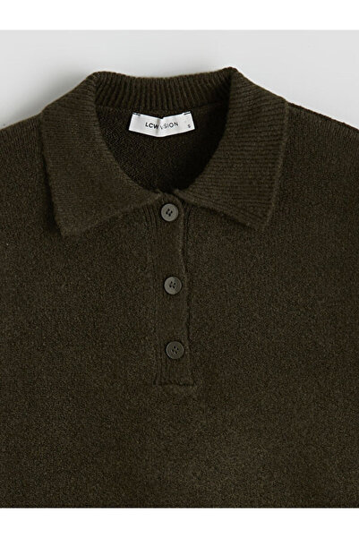 LC Waikiki Polo Neck Women's Knitwear Sweater