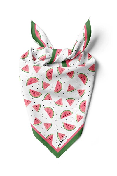 Modabutik Karpuz Desenli Bandana