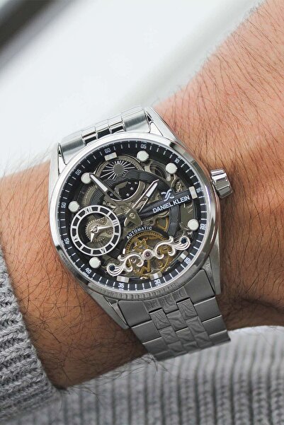 Daniel Klein DK257304 Çelik Kordonlu Otomatik Erkek Kol Saati