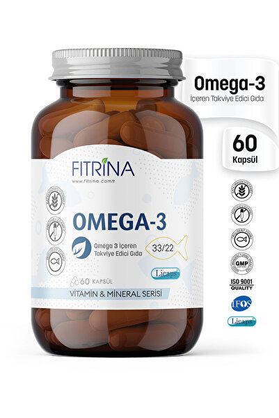 FITRİNA أوميجا-3 زيت السمك 60 كبسولة