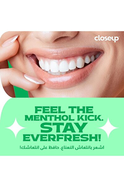 Closeup كلوس اب معجون اسنان 2*75مل انتعاش يدوم الاخضر عرض