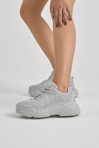 Tonny Black Női szürke velúr sportcipő Bls-q