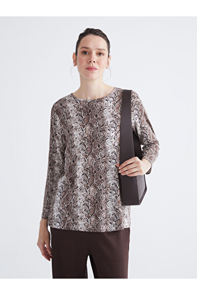 LC Waikiki Μπλούζα με σχέδιο Vision New Season Crew Neck