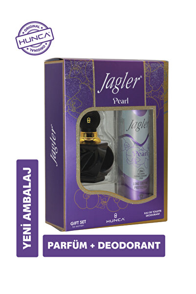Jagler Pearl Kadın Parfüm Seti ( Parfüm Edt 60 ml Deodorant 150 ml )