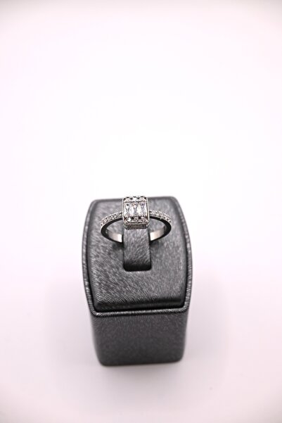 Luceven 925 Ayar Gümüş Su Yolu Baget Model İthal Zirkon Taşlı Kolye, Bileklik, Küpe, Yüzük Düğün Takı Seti