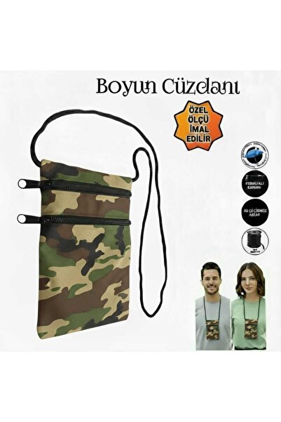 SEVBAGS Asker Umre Hac Su Geçirmez Telefon Ve Para Boyun Cüzdanı Günlük Kullanıma Uygun