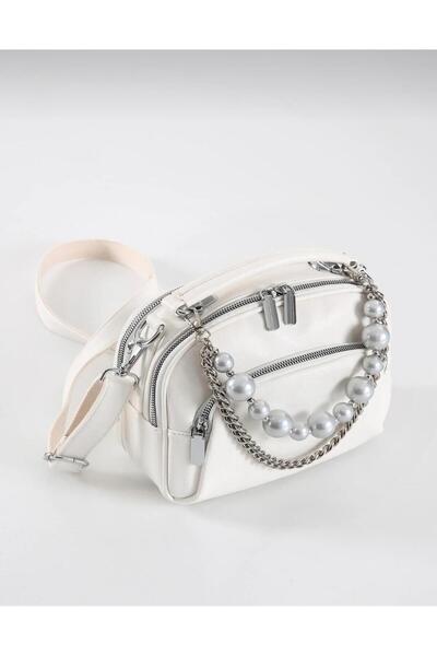 ÇÇS Inci Aksesuarlı Kadın El Ve Omuz Çantası