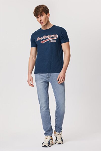 Lee Cooper جاك بنطال جينز رجالي Ellery Stone Light